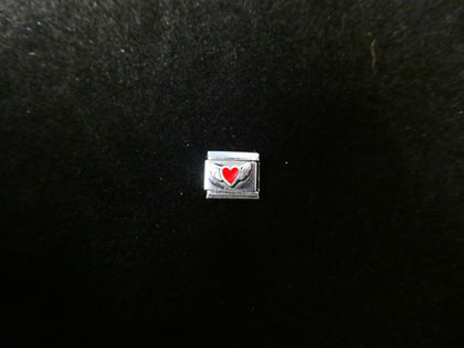 Nomination Heart with wings Charm