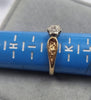 9ct Gold Diamond Ring Size "J"