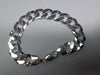 BRAND NEW HEAVY SILVER CURB BRACELET