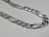 27" SILVER FIGARO CHAIN 47.71G PRESTON STORE