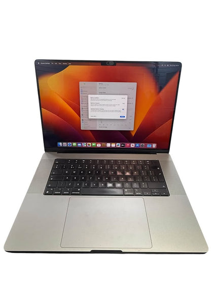 Apple MacBook Laptop, 16,2, M2 MAX (12-CPU 38-GPU), 32GB RAM, 1TB SSD, 16”, Space Grey, 98% Bat Health
