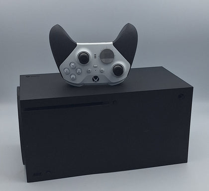 Microsoft Xbox Series X 1TB black ga console with white/black Microsoft elite 2 controller with charging case and accessories all leads included BOXED