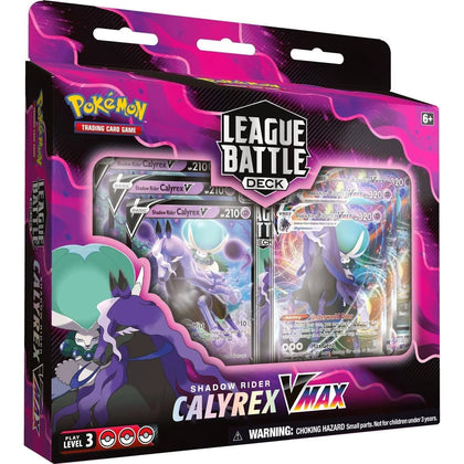 Pokeman Pokemon Cards: Shadow Rider Calyrex Vmax League Battle Deck.