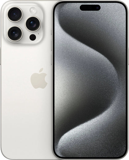 Apple iPhone 15 Pro Max - 256 GB - White Titanium