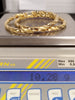 9ct Yellow Gold Large Twisted Hoop Earrings – Large 80mm