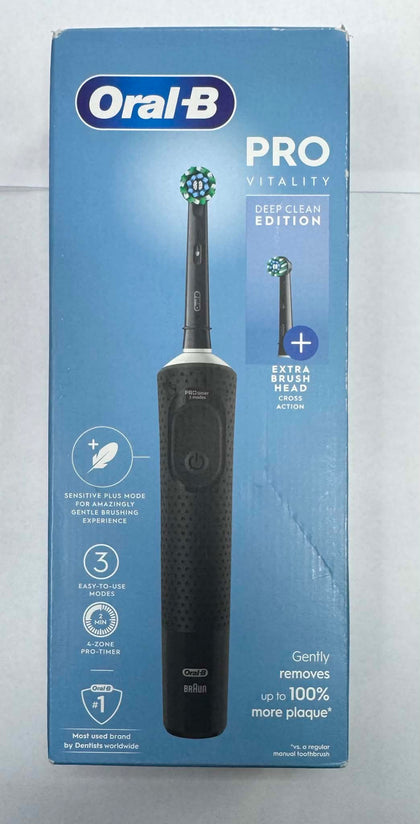 Oral-b Pro Vitality Deep Clean Electric Toothbrush With 2 Brush Heads