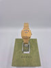 Gucci Gold Grip Watch. Original box no papers