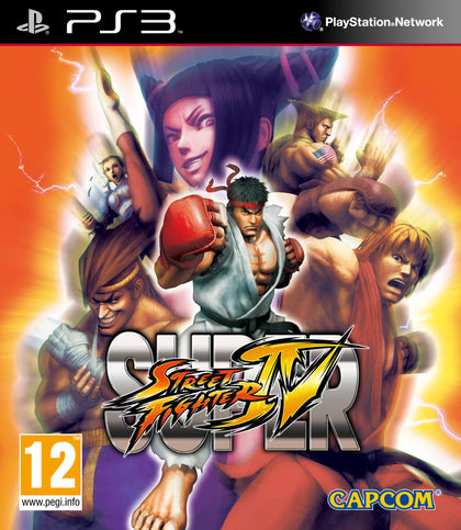 Super Street Fighter IV 4 Sony PS3 Playstation 3 PAL -