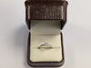 Platinum Square  Diamond Ring