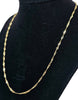 9ct 18 Inch Twist Gold Chain