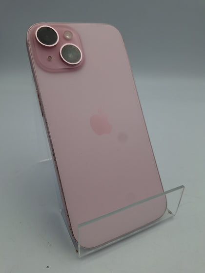Apple iPhone 15 128GB Pink smartphone unlocked unboxed (79% batt health)