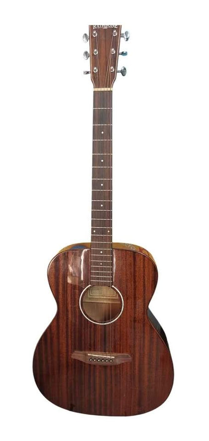 Rathbone No 2 Left handed Acoustic Guitar-SCRATCHES/ENGRAVING ON BODY