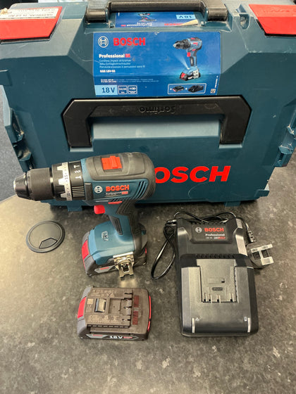 BOSCH PROFESSIONAL GSB 18V-55 Cordless impact drill / driver + 2 batteries