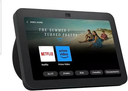 Amazon Echo Show 8 (3rd Gen) Smart Display Speaker Black Touchscreen