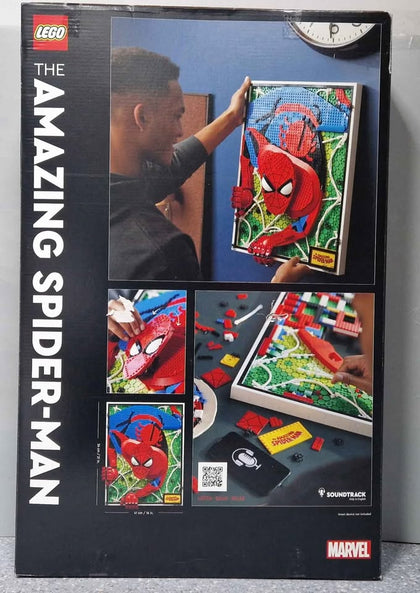 LEGO ART The Amazing Spider-Man 3D Poster Craft Set 31209 SEALED