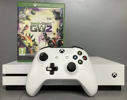 Microsoft Xbox One S 1TB Console Bundle ( + Plants vs Zombies GW2 ) ** Unboxed **