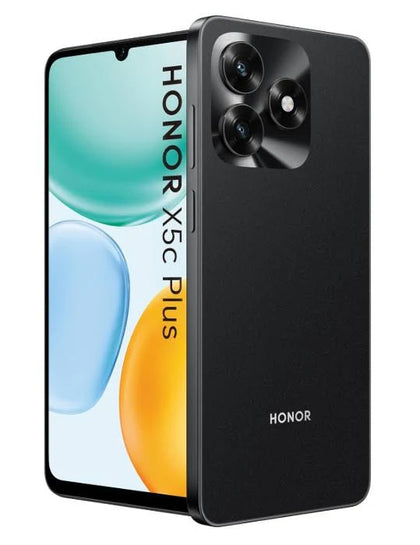 Honor X5c Plus - 64 Gb, Midnight Black Unlocked & Sim Free Smartphone