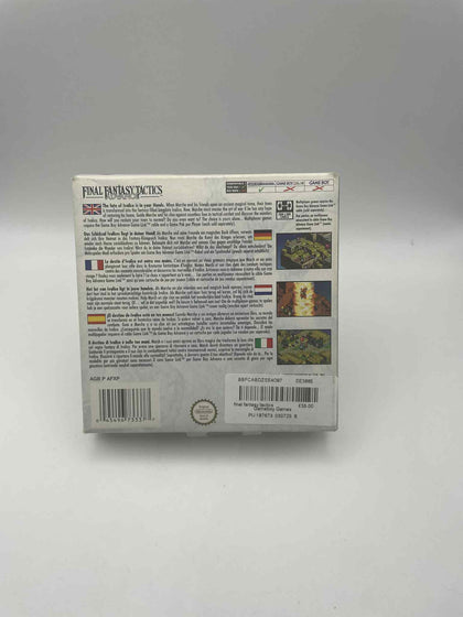 Gameboy Advance  Final Fantasy Tactics Advance