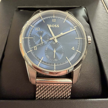 Hugo Boss Watch For Men - Blue Face HB.446.1.14.3651
