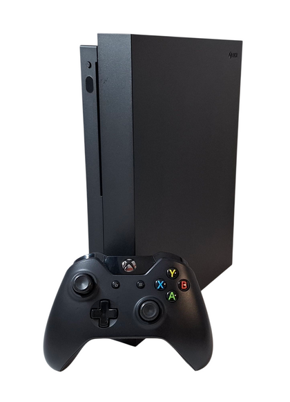 Microsoft Xbox One X  1TB  Black Boxed