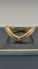 9ct yelow gold ring 4.5g size q