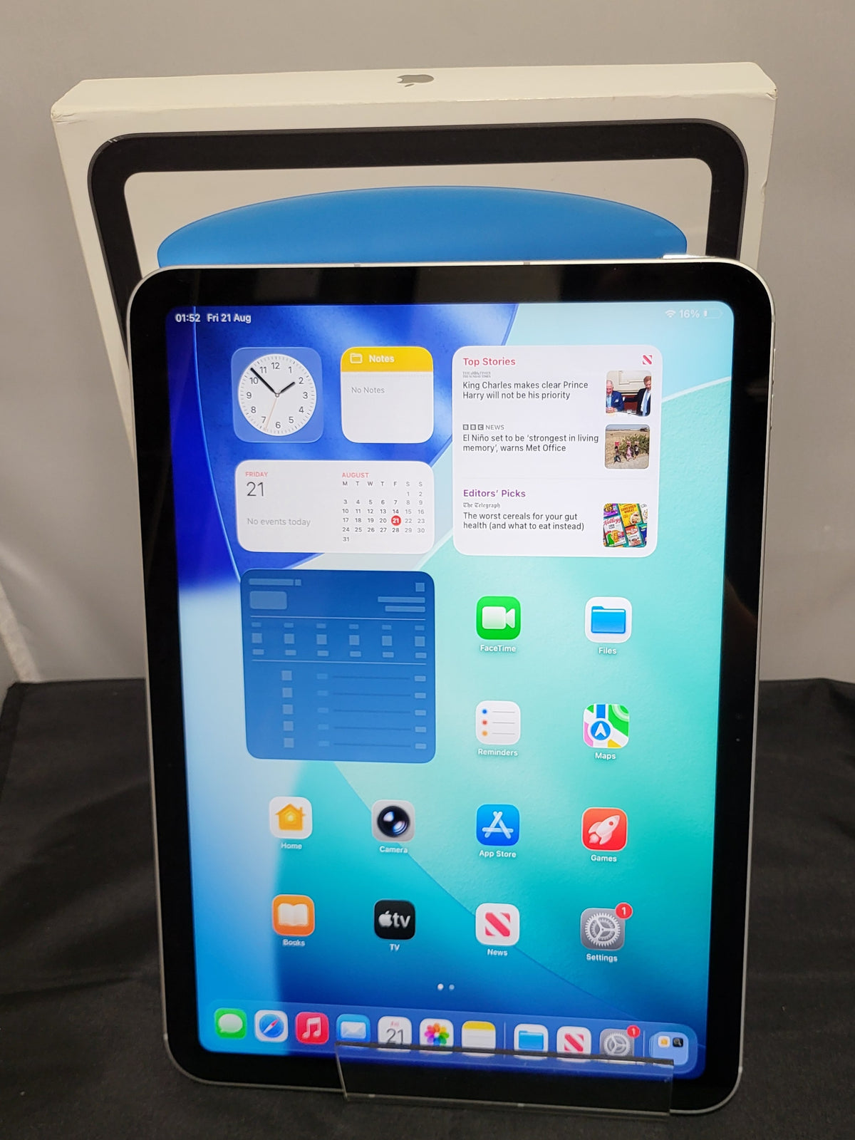Apple iPad 6gen 128GB 電池100% Apple iPad A16 (A3355) 11