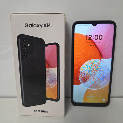 Samsung Galaxy A14 64gb Black unlocked duo Sim Boxed