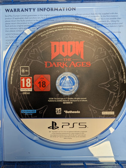 *** Sale *** Doom: The Dark Ages - PlayStation 5 (Bethesda)
