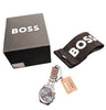Boss Grand Tour Ladies Quartz Watch Blue + Silver**Boxed**