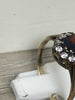 9ct Gold Ring (Size P) Apx 2.3g