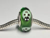 Pandora Green Ladybug Murano Glass Charm