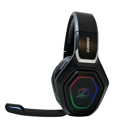 Ozeino Wireless Gaming Headset with Microphone, 2.4GHz **COLLECTION ONLY**