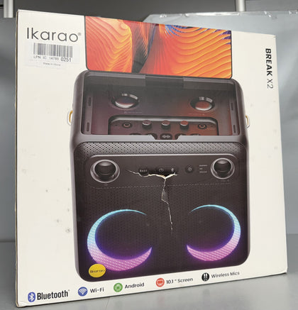 Ikarao Break X2 Wireless Karaoke System ** Boxed **