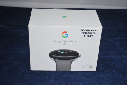 Google Pixel Watch Lte Stainless Steel Case | Charcoal Strap