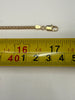 9ct Gold Tassle Necklace 17"