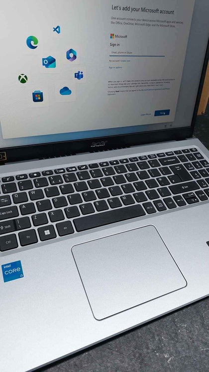 Acer Aspire 3 A315-58 15.6 Inch Laptop - (Intel Core i3-1115G4, 8GB, 256GB SSD, Full HD Display, Windows 11, Silver)
