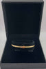 9ct Yellow Gold baby Bangle 1.8g Boxed hallmarked