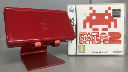 Nintendo DS Lite Console (Red) Game Bundle ( + Space Invaders Extreme 2 )