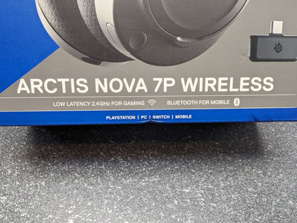 NEW STEELSERIES ARCTIS NOVA 7P WIRELESS GAMING HEADSET FOR PLAYSTATION,PC,SWITCH AND MOBILE PRESTON STORE