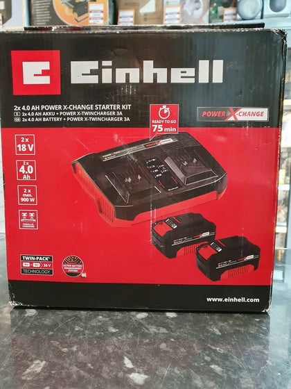 Einhell Power X-Change 18V 4.0Ah Battery and Charger Kit