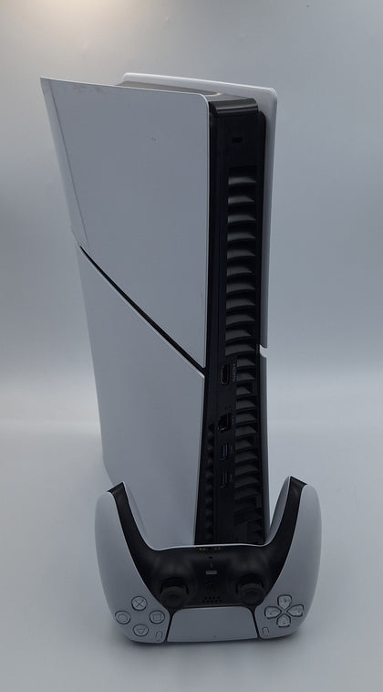 Sony PlayStation 5 slim digital 1TB game console with 1 x dualsense controller and all leads UNBOXED