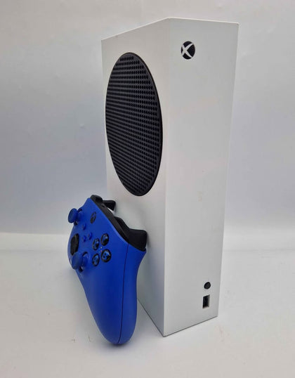 Xbox Series S - 512GB - White - Includes 1x Blue Controller + All Cables *UNBOXED*