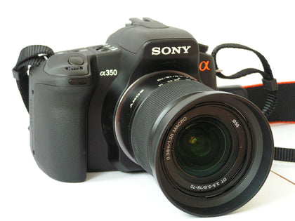 Sony DSLRA350 Digital Single Lens Reflex (D-SLR) Camera + 18-70 Lens