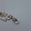 925 Sterling Silver Knuckle Duster Link Bracelet – 9" Long – 27.94 Grams – Albert Clasp **BRAND NEW**