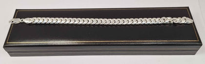 *BRAND NEW* Thick 925 Silver Bracelet - Weight 38.5G - Length 8.5