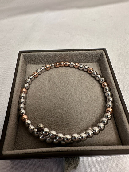 Hot Diamond Emozioni Two Tone Bangle