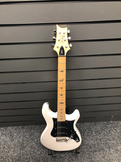 PRS SE NF3 Electric Guitar in Pearl White with Maple Fingerboard