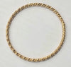22ct Yellow Gold Bangle 6cm