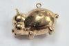 9ct Gold Pig Pendant