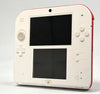 Nintendo 2ds console red and white